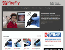Tablet Screenshot of fireflyglobal.com